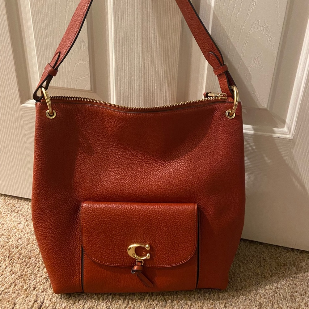 Coach leather bag NWOT
